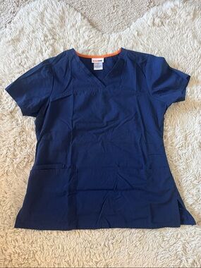 Navy scrub Top